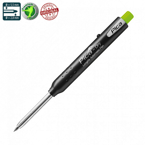 Запасные графитовые стержни/жалы Pica Dry H 2.8 мм (4050/SB) - shlifarb.com.ua 2 Запасные графитовые стержни/жалы Pica Dry H 2.8 мм (4050/SB) 2