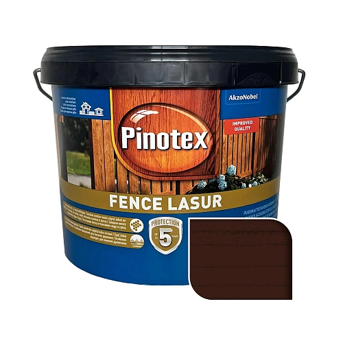 Просочення для дерева Pinotex Fence Lasur з декоративним ефектом, палісандр, 2.5 л  Просочення для дерева Pinotex Fence Lasur з декоративним ефектом, палісандр, 2.5 л