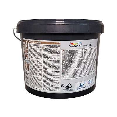Ґрунтувальна фарба на водній основі Sadolin Professional Drywall Grund для стін та стелі, біла, BW, 2.5 л 2