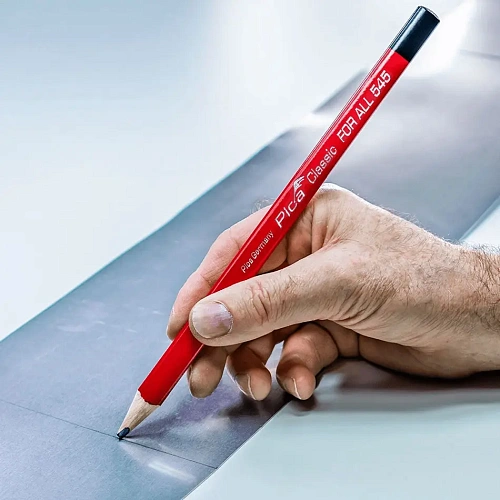 Універсальний будівельний олівець для будь-яких матеріалів Pica Classic 545 For All, 1-4 мм (545/24) 5