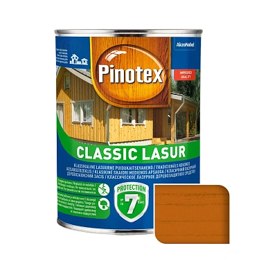 Просочення для дерева Pinotex Classic Lasur з декоративним ефектом, орегон, 1 л