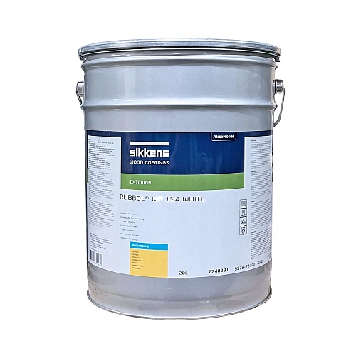 Грунт на водной основе Sikkens Rubbol WP 194, белый, 20 л  - shlifarb.com.ua  Грунт на водной основе Sikkens Rubbol WP 194, белый, 20 л