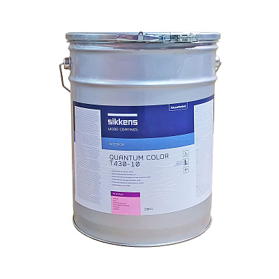 Поліуретан-акрилова двокомпонентна фарба Sikkens Quantum Color T430-10, біла, матова, 20 кг (217601001)