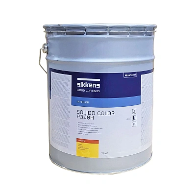 Грунт полиуретановый Sikkens Solido Color SC-P340Н двухкомпонентный, белый, 20 кг