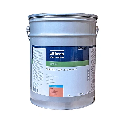 Грунт на водной основе Sikkens Rubbol WM 270, белый, 20 л (5478-708001-200)  - shlifarb.com.ua Грунт на водной основе Sikkens Rubbol WM 270, белый, 20 л (5478-708001-200)
