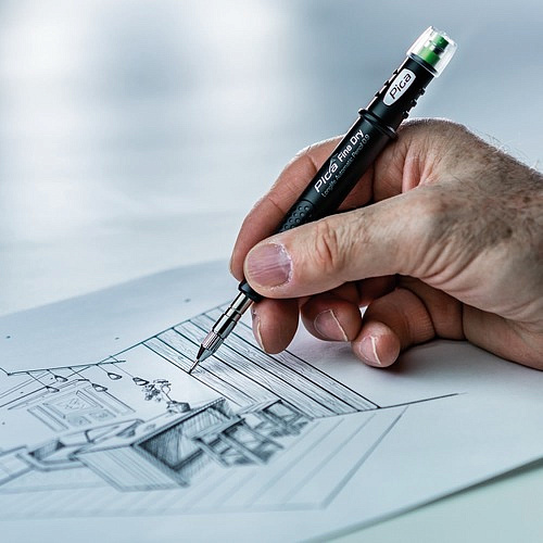 Карандаш строительный механический Pica Fine Dry Long Life 0.9 мм (7070) - shlifarb.com.ua 16 Карандаш строительный механический Pica Fine Dry Long Life 0.9 мм (7070) 16