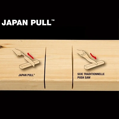 Японська ручна пилка/ножівка по дереву Tajima Japan Pull, 16 TPI, 265 мм (JPR265) 6