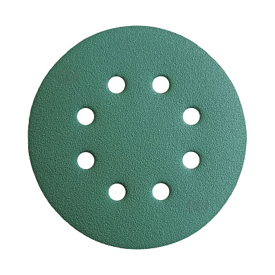Круг абразивний Sunmight Film, 8 отворів, D125, P120, 100 шт 3