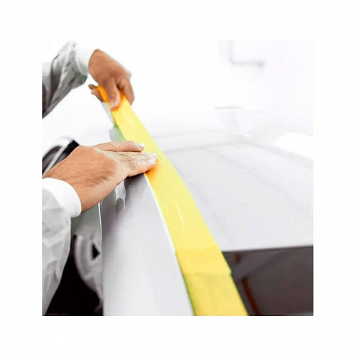 Дизайнерська малярна стрічка (скотч) для ідеальних контурів HPX 4400 Gold, 24мм х 50м, жовта (FP2550) 5