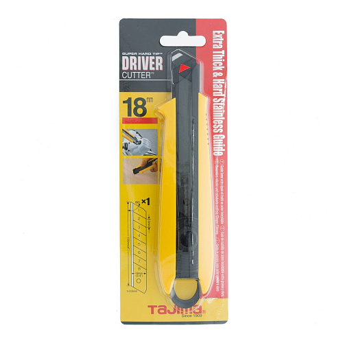 Ніж сегментний Tajima Driver Cutter 18 мм (DC500YB) 4 Ніж сегментний Tajima Driver Cutter 18 мм (DC500YB) 4