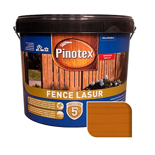 Просочення для дерева Pinotex Fence Lasur з декоративним ефектом, орегон, 10 л 