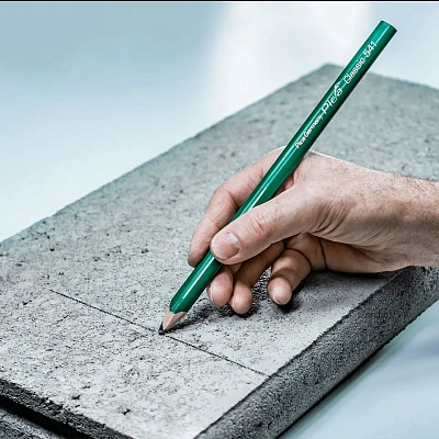 Строительный карандаш каменщика для твердых материалов Pica Classic 541 Stonemason Pencil, 1-4 мм (541/24) 6