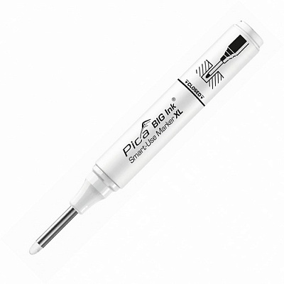 Маркер с длинным носиком Pica Big Ink Smart-Use Marker XL, белый, 2-4 мм (170/52) 3
