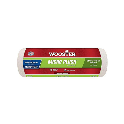 Валик малярный Wooster Micro Plush Microfiber 9" 9/16 230x14 мм (R238-9)  - shlifarb.com.ua Валик малярный Wooster Micro Plush Microfiber 9" 9/16 230x14 мм (R238-9)