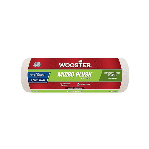 Валик малярный Wooster Micro Plush Microfiber 9" 9/16 230x14 мм (R238-9)  - shlifarb.com.ua  Валик малярный Wooster Micro Plush Microfiber 9" 9/16 230x14 мм (R238-9)