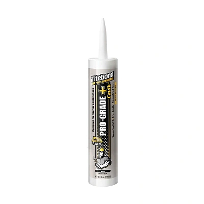 Універсальний силіконізований акриловий герметик Titebond Pro-Grade Plus Caulk, білий, 300 мл (8401) Універсальний силіконізований акриловий герметик Titebond Pro-Grade Plus Caulk, білий, 300 мл (8401)