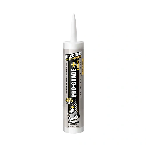 Універсальний силіконізований акриловий герметик Titebond Pro-Grade Plus Caulk, білий, 300 мл (8401)  Універсальний силіконізований акриловий герметик Titebond Pro-Grade Plus Caulk, білий, 300 мл (8401)