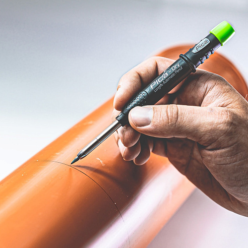 Олівець будівельний автоматичний з точилкою Pica Dry Long Life 2.8 мм (3030) 15 Олівець будівельний автоматичний з точилкою Pica Dry Long Life 2.8 мм (3030) 15