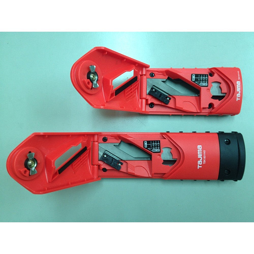 Рубанок для гіпсокартону (кромочник) Tajima Drywall Tool 45° лезо 18 мм (TBK120-H45) 8