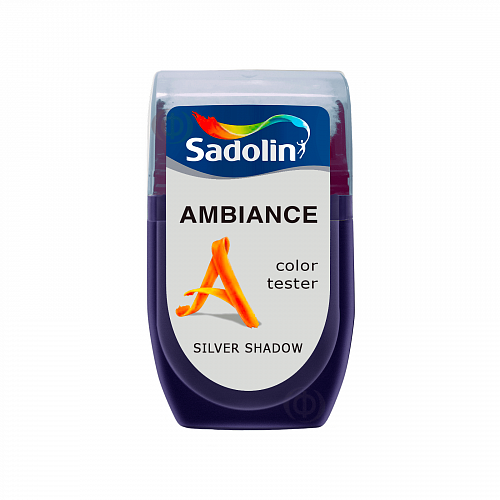 Тестер цвета Sadolin Ambiance Color Tester для стен, Silver Shadow, 30 мл 