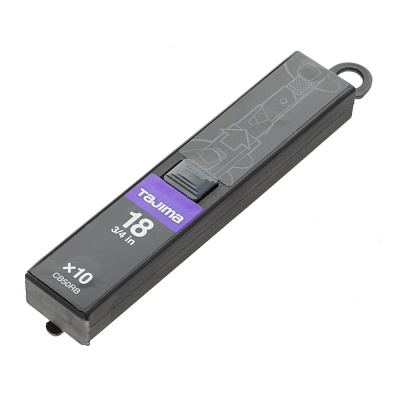 Змінні сегментні леза Tajima Dora Razar Black Blades 60° 18 мм, 10 шт (CB50RB) 6 Змінні сегментні леза Tajima Dora Razar Black Blades 60° 18 мм, 10 шт (CB50RB) 6