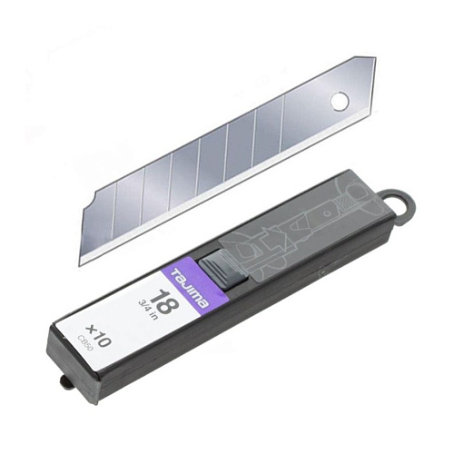 Змінні сегментні леза Tajima Premium Dora Endura Blades 60° 18 мм, 10 шт (CB50) Змінні сегментні леза Tajima Premium Dora Endura Blades 60° 18 мм, 10 шт (CB50)