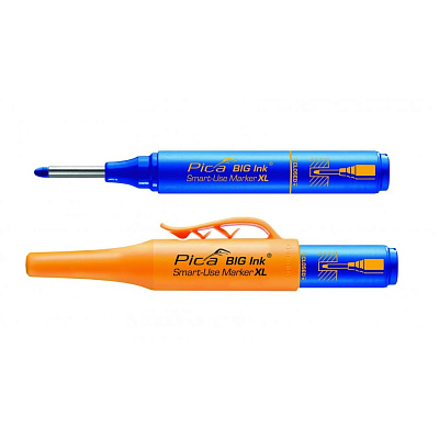 Маркер із довгим носиком Pica Big Ink Smart-Use Marker XL, синій, 2-4 мм (170/41) 3