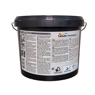 Акрилова фарба Sadolin Professional Rezisto 25 для стін, вологостійка, біла, BW, 2.5 л 2