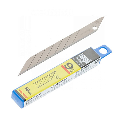 Сменные сегментные лезвия Tajima Acute Angle Endura Blade 30° 9 мм, 10 шт (LB39H)  - shlifarb.com.ua Сменные сегментные лезвия Tajima Acute Angle Endura Blade 30° 9 мм, 10 шт (LB39H)