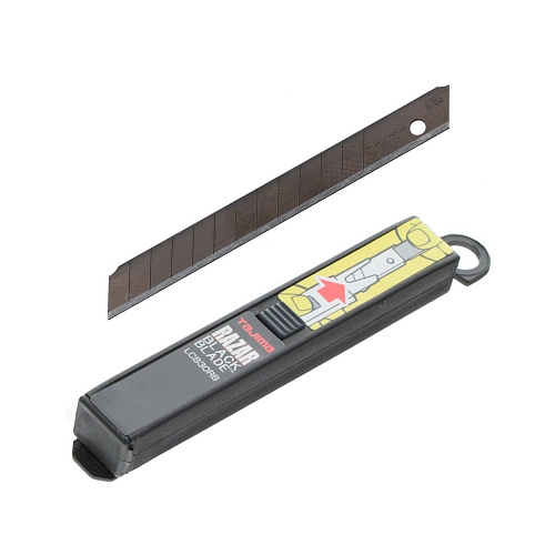 Змінні сегментні леза Tajima Razar Black 60° 9 мм, 10 шт (LCB30RBC) 