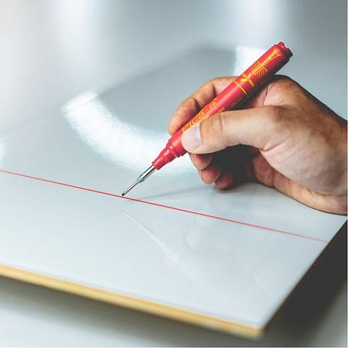 Маркер з довгим носиком Pica-Ink Deep Hole Marker, чорний, 1.5 мм (150/46) 6