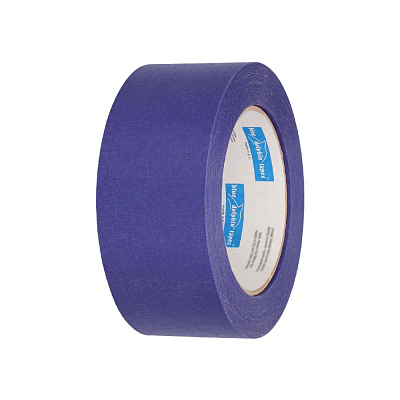 Профессиональная малярная лента (скотч) Blue Dolphin Special Blue MT-PG, 48мм х 50м, синяя (01-1-03-EN SBL BDN) 3