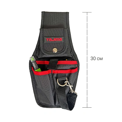 Поясна сумка для ручних інструментів Tajima TPDC690, порожня 4