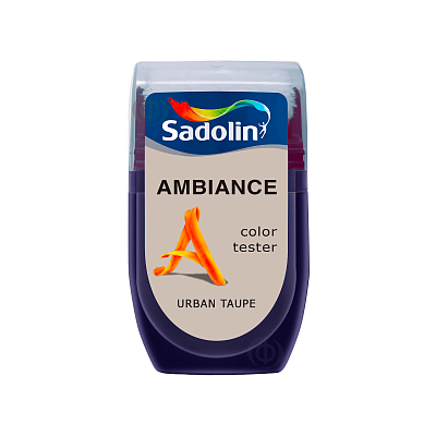 Тестер цвета Sadolin Ambiance Color Tester для стен, Urban Taupe, 30 мл  - shlifarb.com.ua Тестер цвета Sadolin Ambiance Color Tester для стен, Urban Taupe, 30 мл