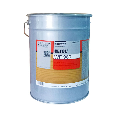 Лак на водній основі Sikkens Cetol WF 980, безбарвний, TC, 20 л