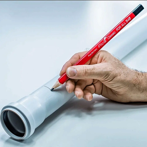 Універсальний будівельний олівець для будь-яких матеріалів Pica Classic 545 For All, 1-4 мм (545/24) 4