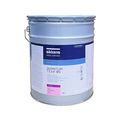 Поліуретан-акриловий двокомпонентний лак Sikkens Quantum T234-05, безбарвний, 20 л (2176005)