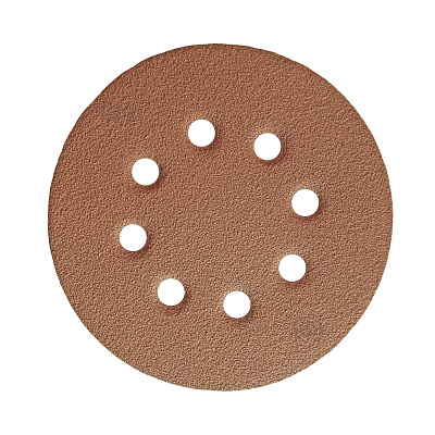 Круг абразивный Sunmight Gold, 8 отверстий, D125, P100, 100 шт 3