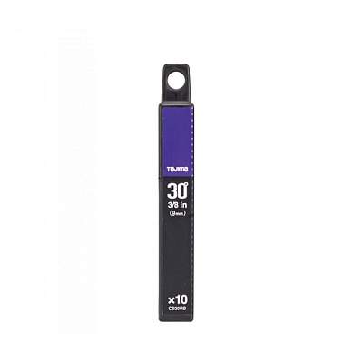 Сменные сегментные лезвия Tajima Acute Angle Razar Black Blades 30° 9 мм, 10 шт (CB39RB)  - shlifarb.com.ua 6 Сменные сегментные лезвия Tajima Acute Angle Razar Black Blades 30° 9 мм, 10 шт (CB39RB) 6