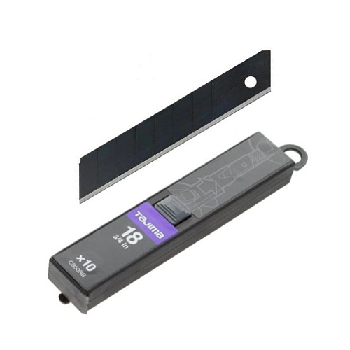 Змінні сегментні леза Tajima Dora Razar Black Blades 60° 18 мм, 10 шт (CB50RB)  Змінні сегментні леза Tajima Dora Razar Black Blades 60° 18 мм, 10 шт (CB50RB)