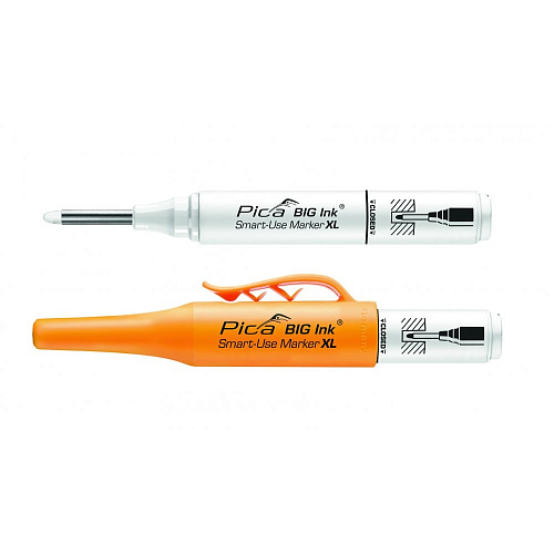Маркер с длинным носиком Pica Big Ink Smart-Use Marker XL, белый, 2-4 мм (170/52) - shlifarb.com.ua 4 Маркер с длинным носиком Pica Big Ink Smart-Use Marker XL, белый, 2-4 мм (170/52) 4