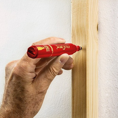 Маркер із довгим носиком Pica Big Ink Smart-Use Marker XL, червоний, 2-4 мм (170/40) 8