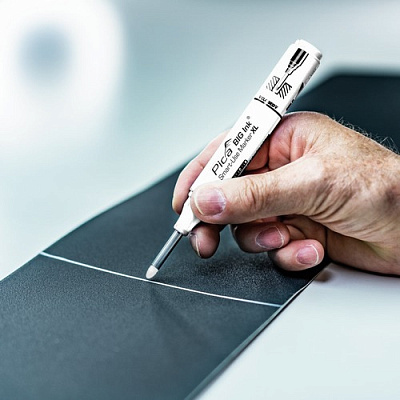 Маркер с длинным носиком Pica Big Ink Smart-Use Marker XL, белый, 2-4 мм (170/52) 7