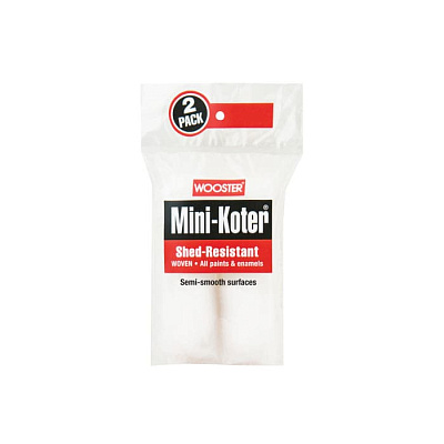Комплект миниваликов Wooster Shed-Resistant Mini-Koter 4" 1/2 100x13 мм (R229-4)