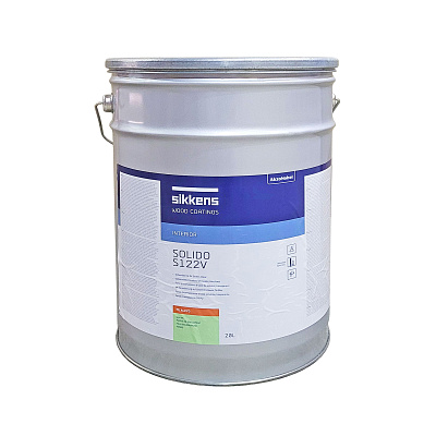 Грунт полиуретановый Sikkens Solido S-S122V двухкомпонентный, бесцветный, 20 л (11122) - shlifarb.com.ua Грунт полиуретановый Sikkens Solido S-S122V двухкомпонентный, бесцветный, 20 л (11122)