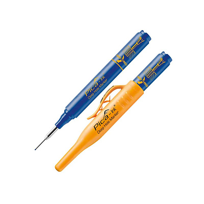 Маркер з довгим носиком Pica-Ink Deep Hole Marker, синій, 1.5 мм (150/41)