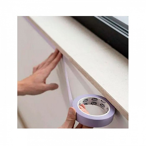 Профессиональная малярная лента (скотч) для деликатных поверхностей HPX 4800 Delicate, 48мм х 50м, пурпурная (PW5050) 3