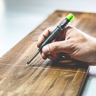 Олівець будівельний автоматичний з точилкою Pica Dry Long Life 2.8 мм (3030) 14 Олівець будівельний автоматичний з точилкою Pica Dry Long Life 2.8 мм (3030) 14