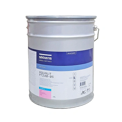 Лак паркетний двокомпонентний на водній основі Sikkens Aqualit PT240-05, безбарвний, глибокоматовий, 20 л (3025-100051-200)