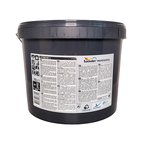 Фарба на водній основі Sadolin Professional Xtreme 1 для стелі, біла, база BW, 10 л 2 Фарба на водній основі Sadolin Professional Xtreme 1 для стелі, біла, база BW, 10 л 2